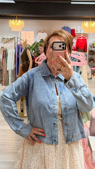 Falling For Denim Jacket