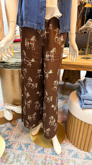 To The Races Satin Pant