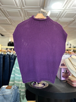 Forever Yours Knit Sweater Purple