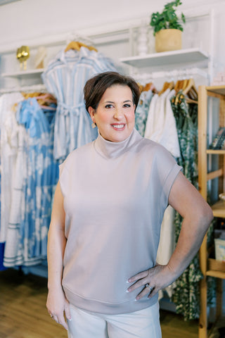 Creme Lounge Cassie Top