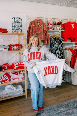 Reversible Mock Neck Sweatshirt