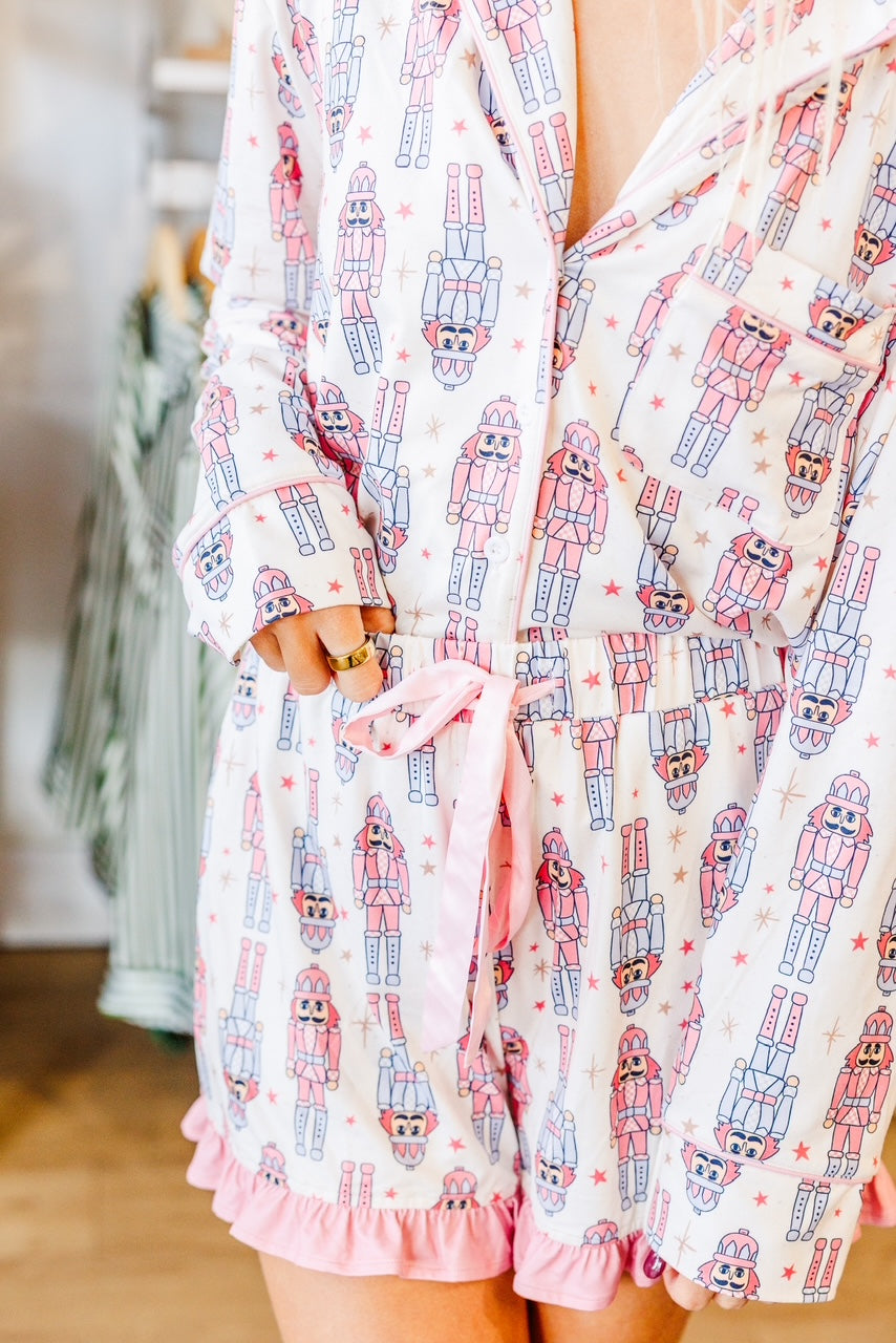Nutcracker Nights Pajama Set--PRE ORDER