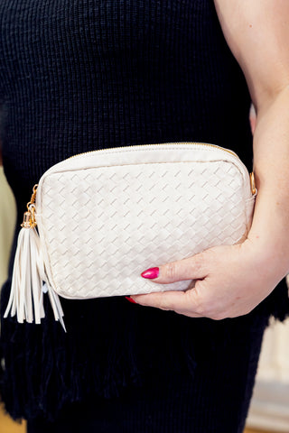 Woven Willow Camera Crossbody