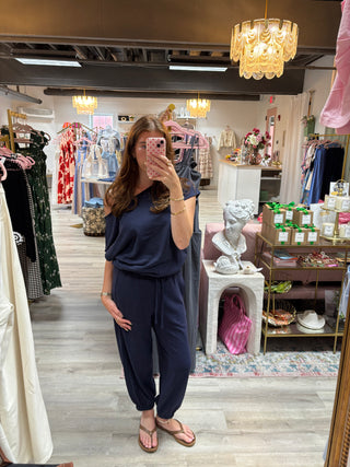 Frech Terry Cropped Jogger