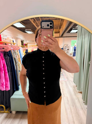 Vander Mockneck Knit Top