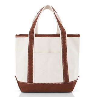 Custom Embroidered Canvas Tote Bag-Mini Size