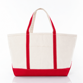 Custom Embroidered Canvas Tote Bag-Large Size