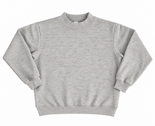 Custom Embroidered Mockneck Sweatshirt