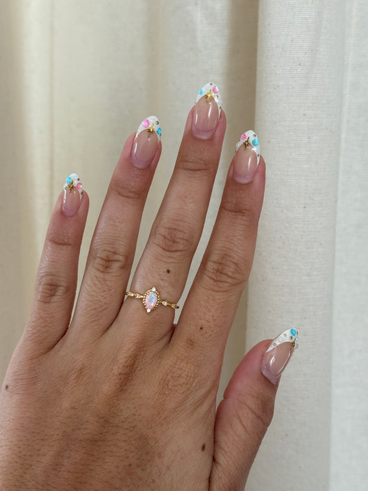 Oval Opal Ring