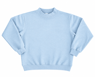 Custom Embroidered Mockneck Sweatshirt