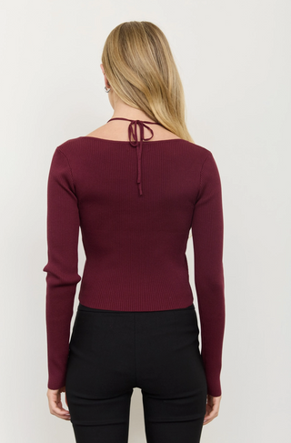 Peekaboo Lace Top