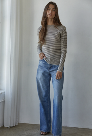 Galena Mock Neck