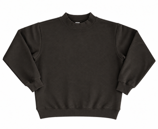 Custom Embroidered Mockneck Sweatshirt