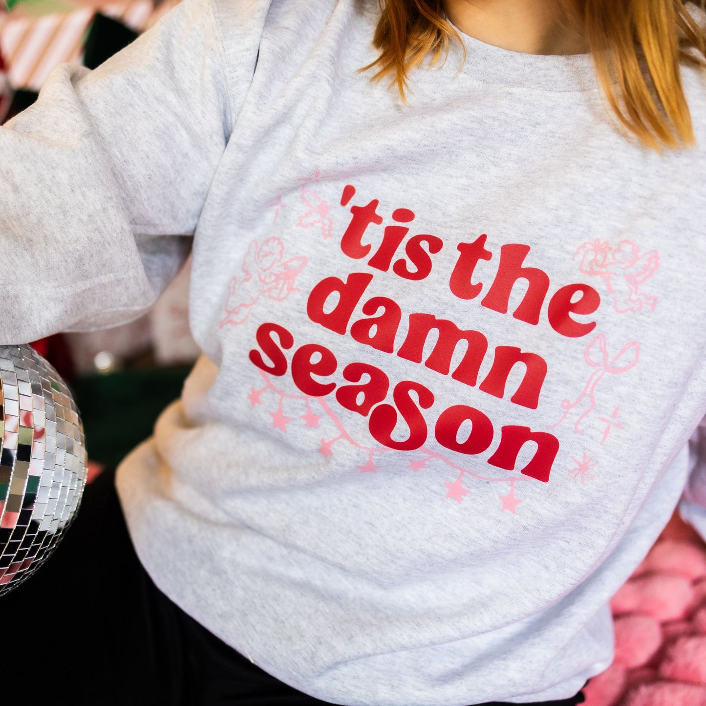 Tis the Damn Season, Taylor Christmas Sweatshirt