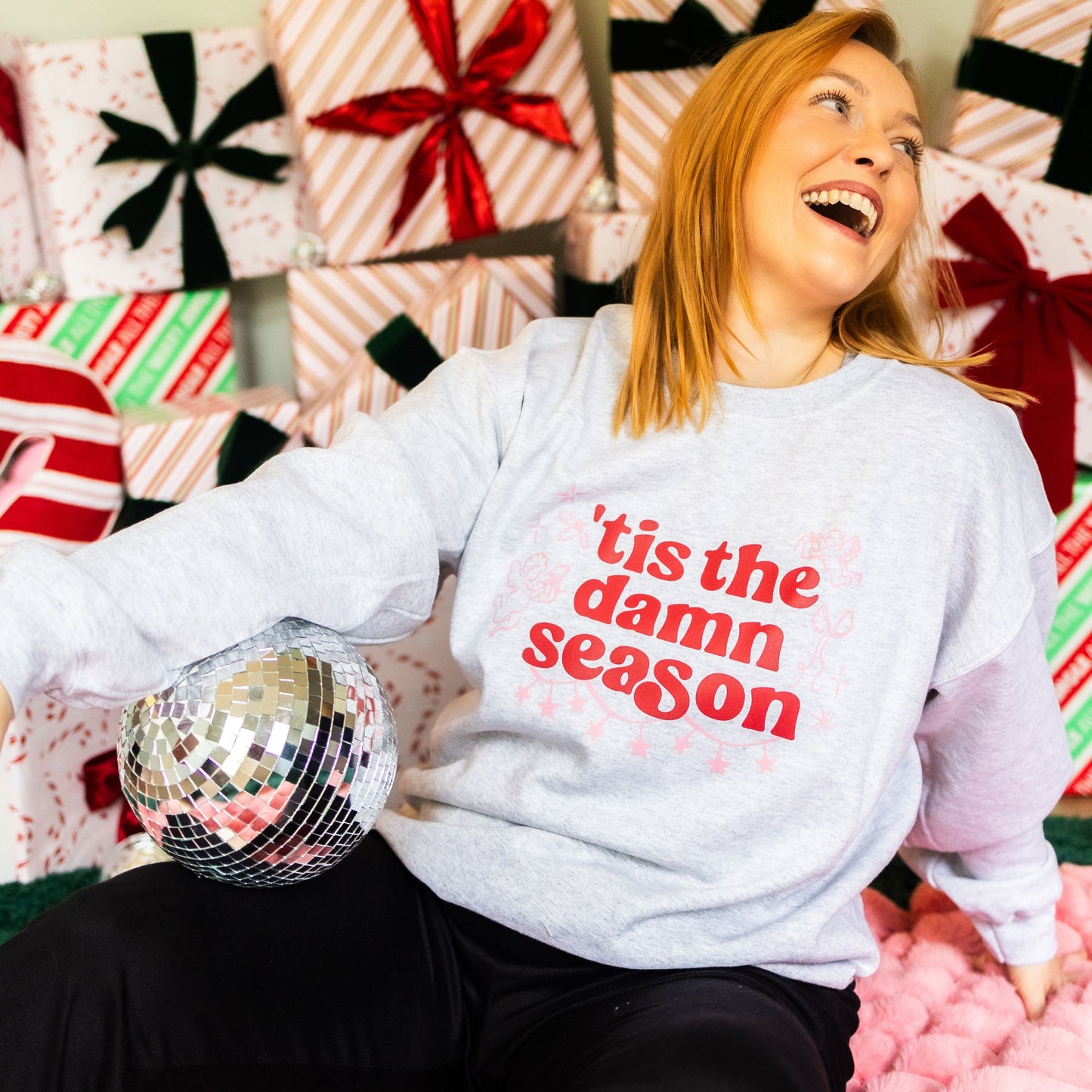 Tis the Damn Season, Taylor Christmas Sweatshirt