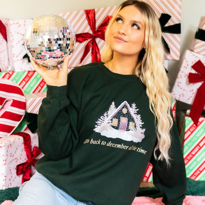 I go back to December, Taylor Christmas Sweatshirt,