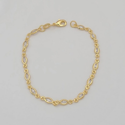 Sia Oval Bracelet
