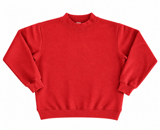 Custom Embroidered Mockneck Sweatshirt