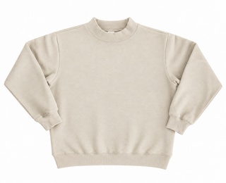 Custom Embroidered Mockneck Sweatshirt