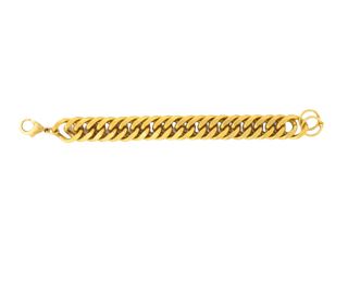 Maximize Chunky Curb Chain Bracelet- Waterproof Chain  PVD