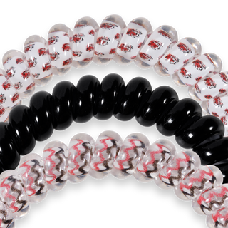 Spiral Hair Coils | Small | Go Cocks! Hair Ties