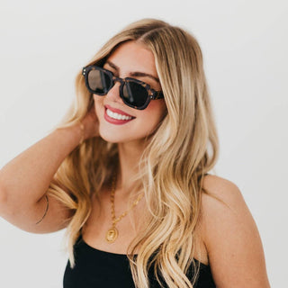 Blocky Square Retro Sunglasses