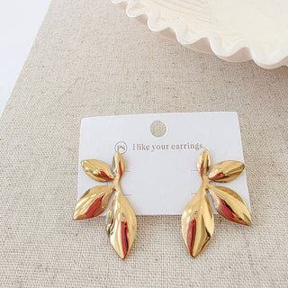 Boho Leaf Earrings