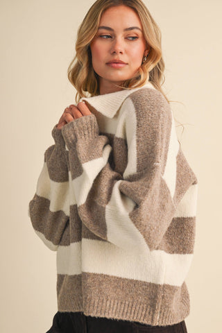 The Sloane Striped Sweater