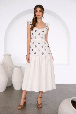 Italian Summer Midi Dress