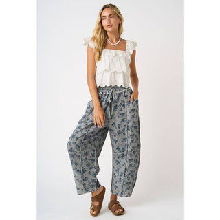 The In Full Bloom Barrel Pants