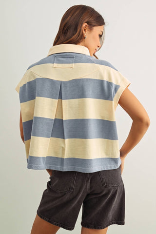 Fairway Stripe Polo