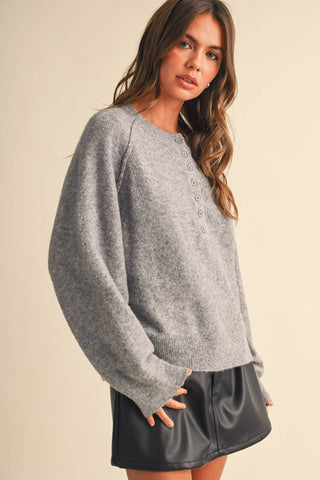 The Everyday Henley Sweater