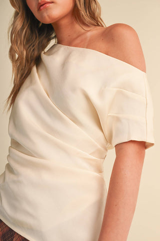 Silk and Sway Asymmetrical Blouse