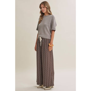 EVERYDAY POLKA DOT PINSTRIPE PANTS