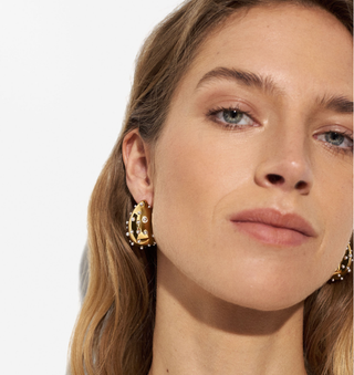Icon Tear Drop-Stainless Steel and CZ