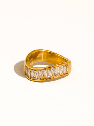Calyxe Baguette Band Ring