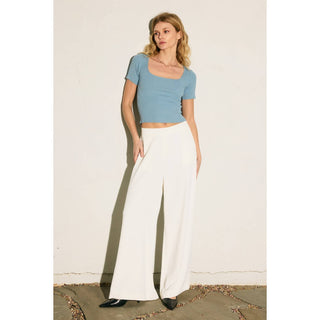 Extra Wide Leg Pull-On Pants