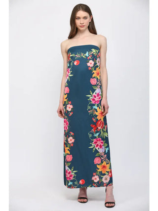 Amelia Strapless Maxi Dress