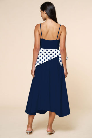 Charleston Banadana Waist Dress
