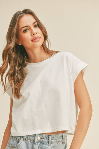 Blackout Crop Tee