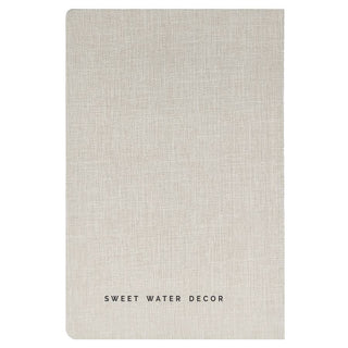 *NEW* Tan One Line A Day Fabric Journal - Stationery Gifts