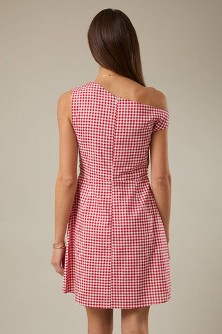 Holly Asymmetrical Mini Dress