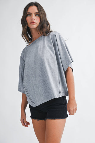 Dolman Short Sleeve Top