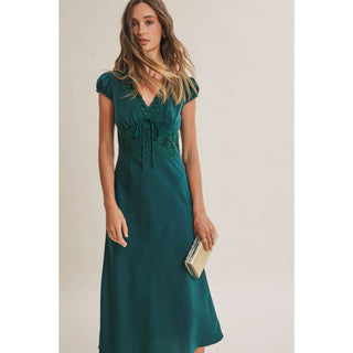 GRACEFUL DRAPE DRESS