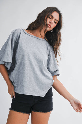 Dolman Short Sleeve Top