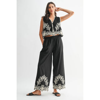 Nepal Black/Cream Set