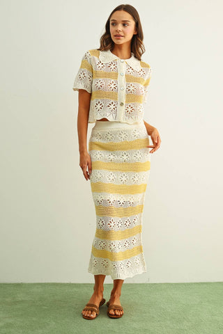Walk In the Sun Set - Skirt