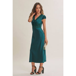GRACEFUL DRAPE DRESS