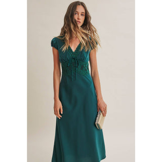 GRACEFUL DRAPE DRESS