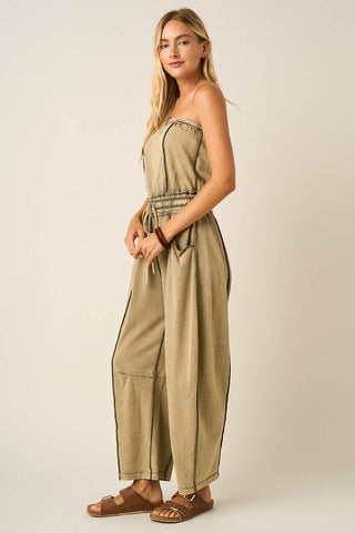 SAGE BARREL LEG JUMPSUIT